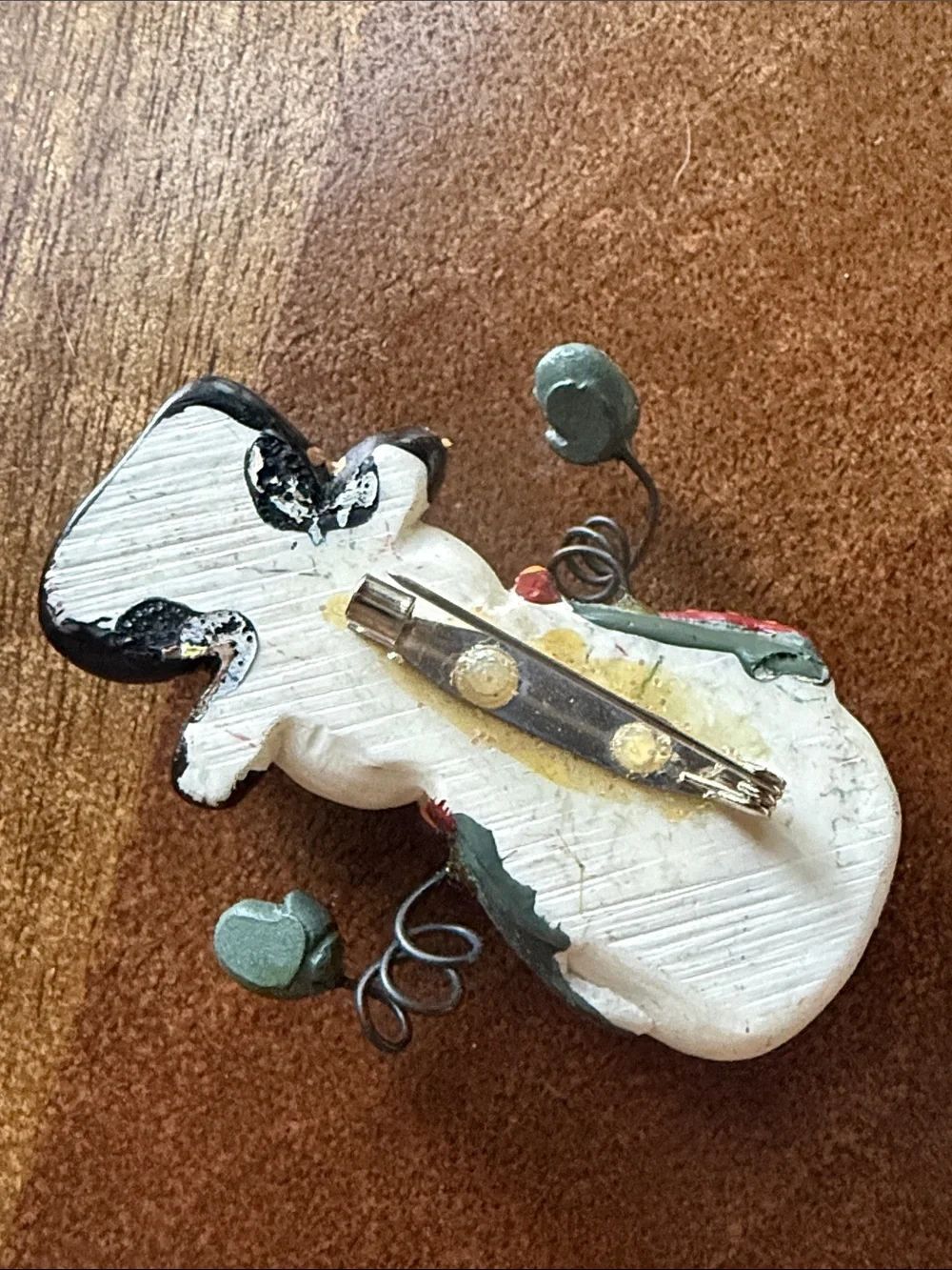 Snowman Holiday Brooch! - Picture 3 of 4